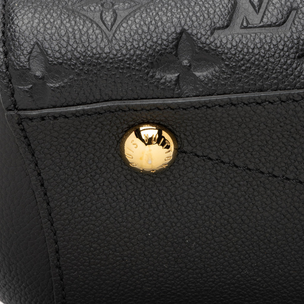 Louis Vuitton Monogram Empreinte Montaigne MM Satchel (SHF-VpKLcD)