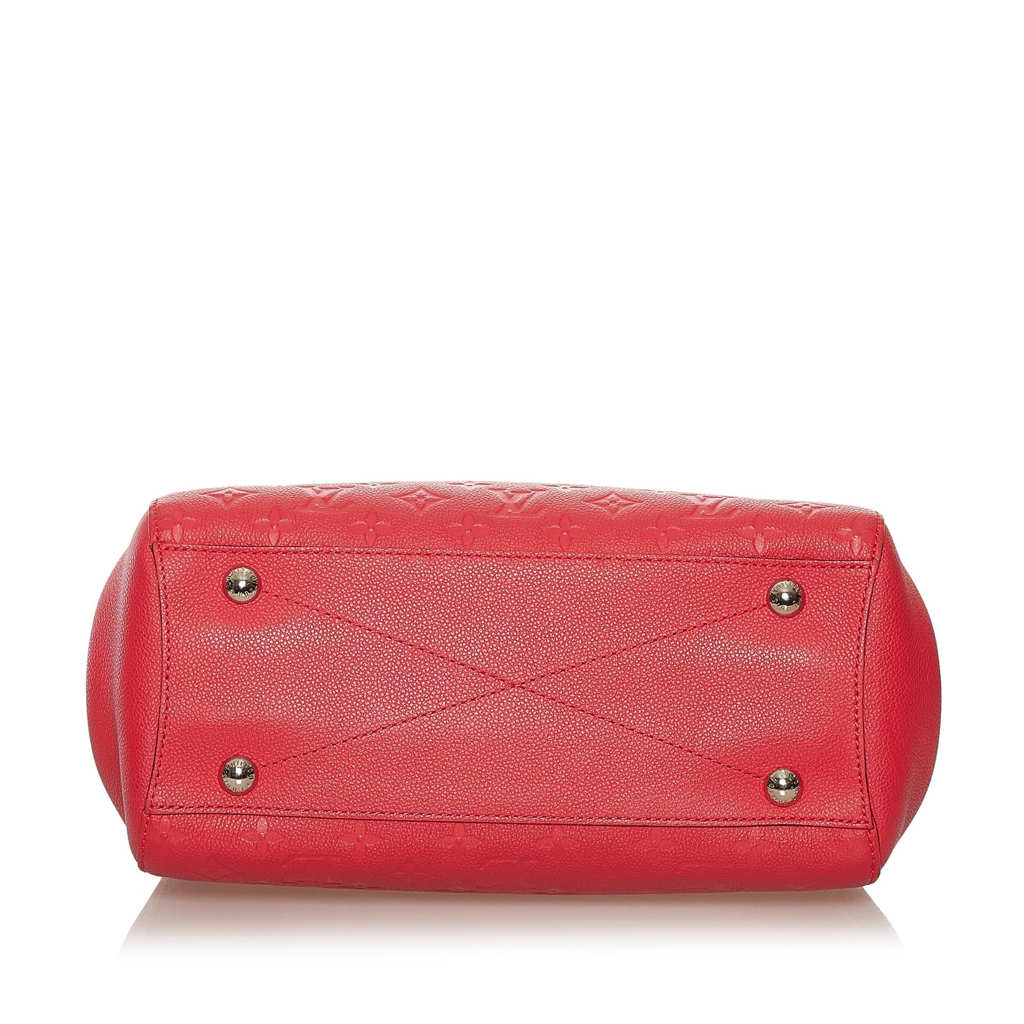 Louis Vuitton Monogram Empreinte Montaigne MM (SHG-37402)