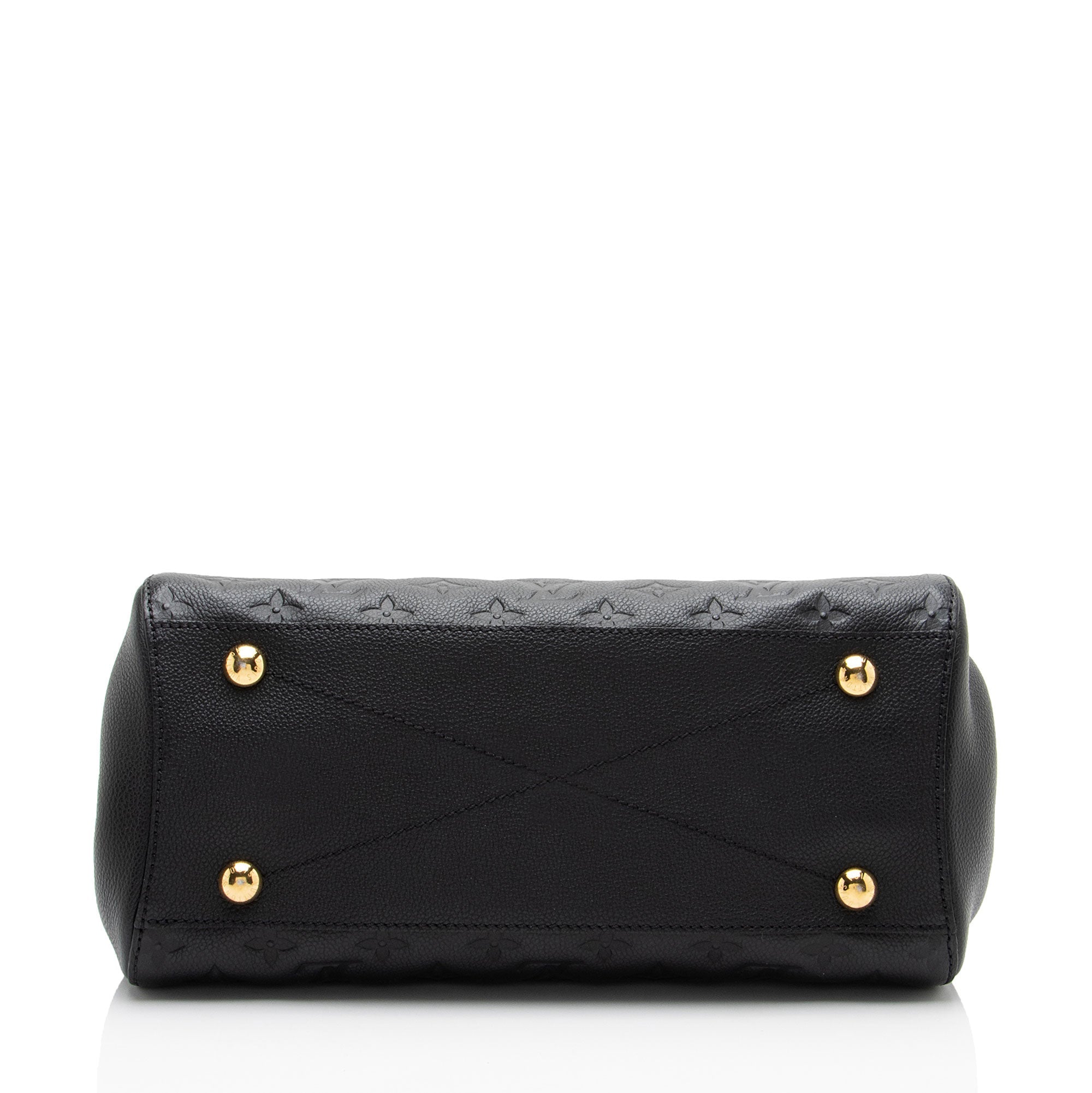 Louis Vuitton Monogram Empreinte Montaigne MM Satchel