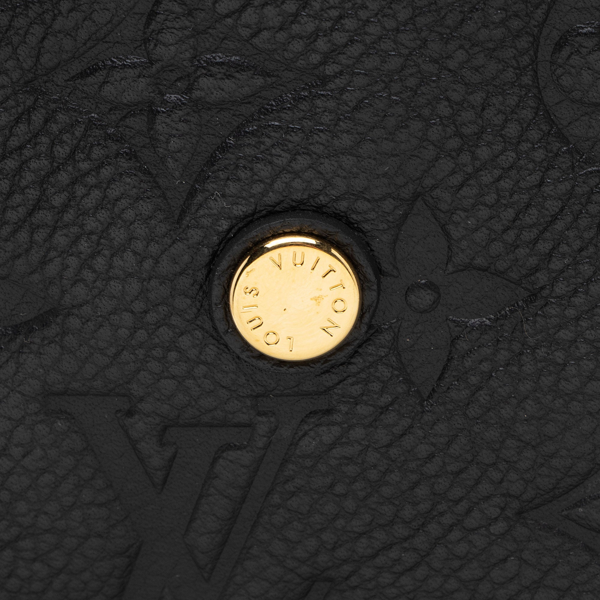 Louis Vuitton Monogram Empreinte Montaigne MM Satchel