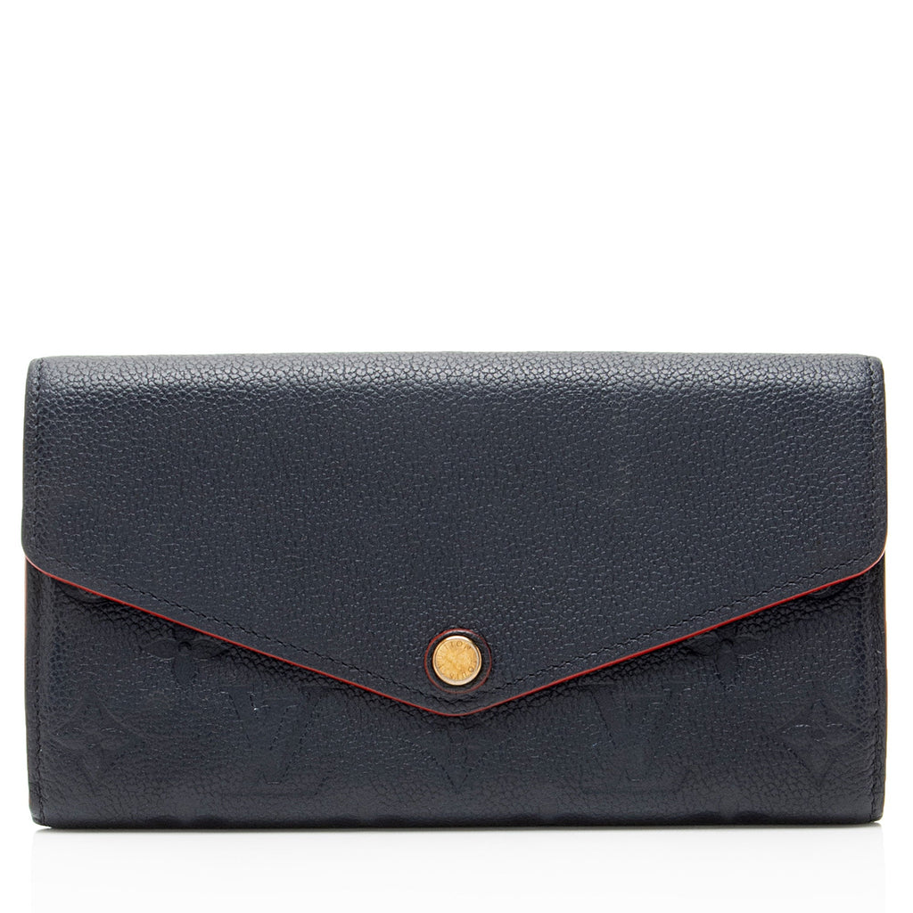 Louis Vuitton Monogram Empreinte Sarah Wallet