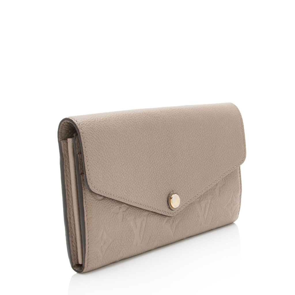 Louis Vuitton Monogram Empreinte Sarah Wallet