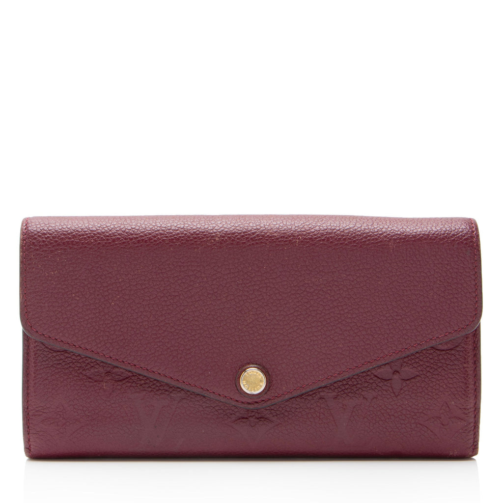 Louis Vuitton Monogram Empreinte Sarah Wallet