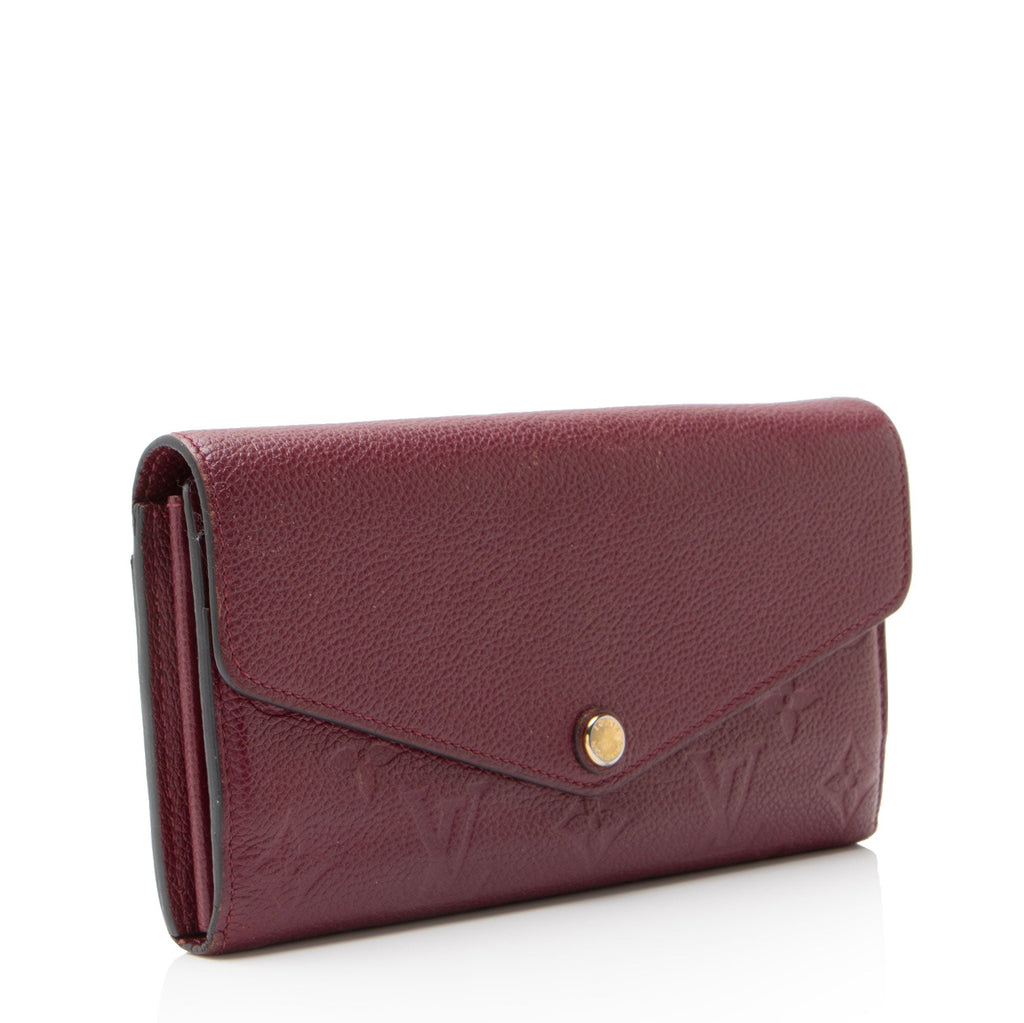 Louis Vuitton Monogram Empreinte Sarah Wallet