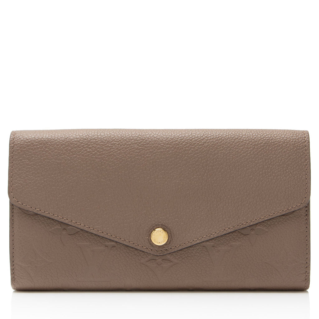 Louis Vuitton Monogram Empreinte Sarah Wallet