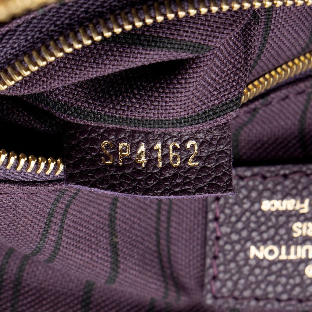 Louis Vuitton Monogram Empreinte Speedy Bandouliere 25 Satchel