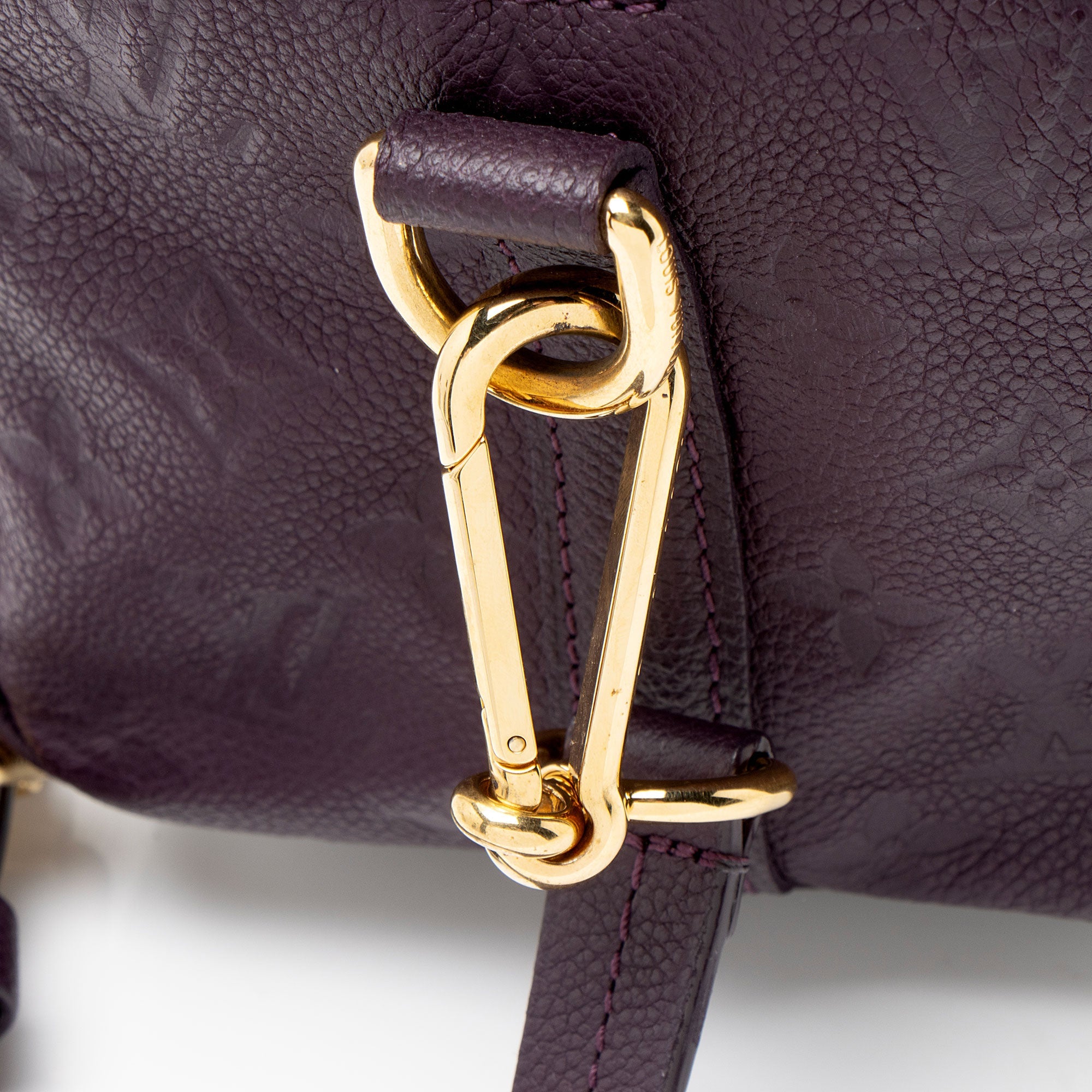 Louis Vuitton Monogram Empreinte Speedy Bandouliere 25 Satchel