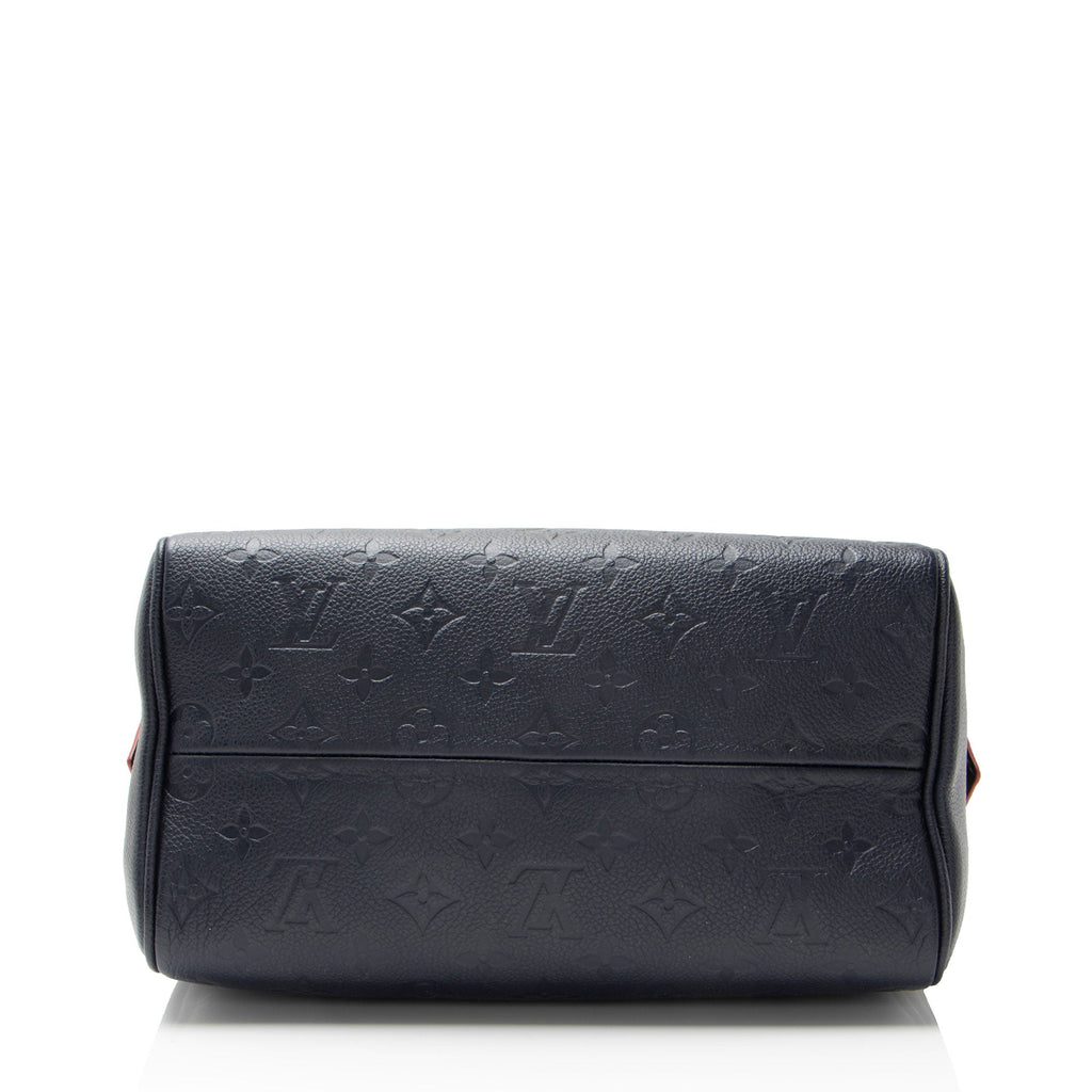Louis Vuitton Monogram Empreinte Speedy Bandouliere 25 Satchel