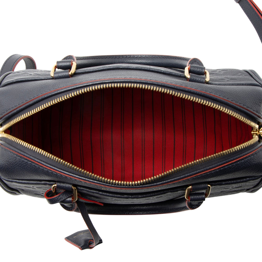 Louis Vuitton Monogram Empreinte Speedy Bandouliere 25 Satchel