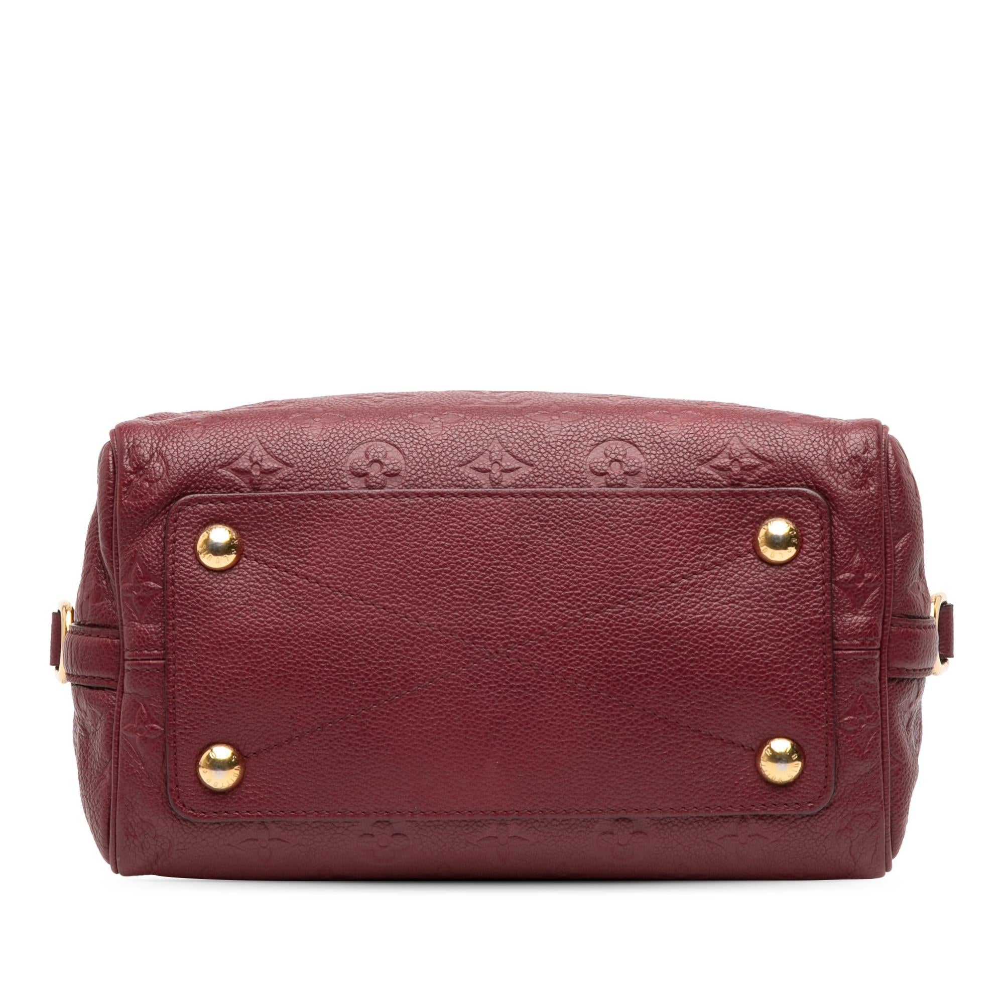 Louis Vuitton Monogram Empreinte Speedy Bandouliere 25