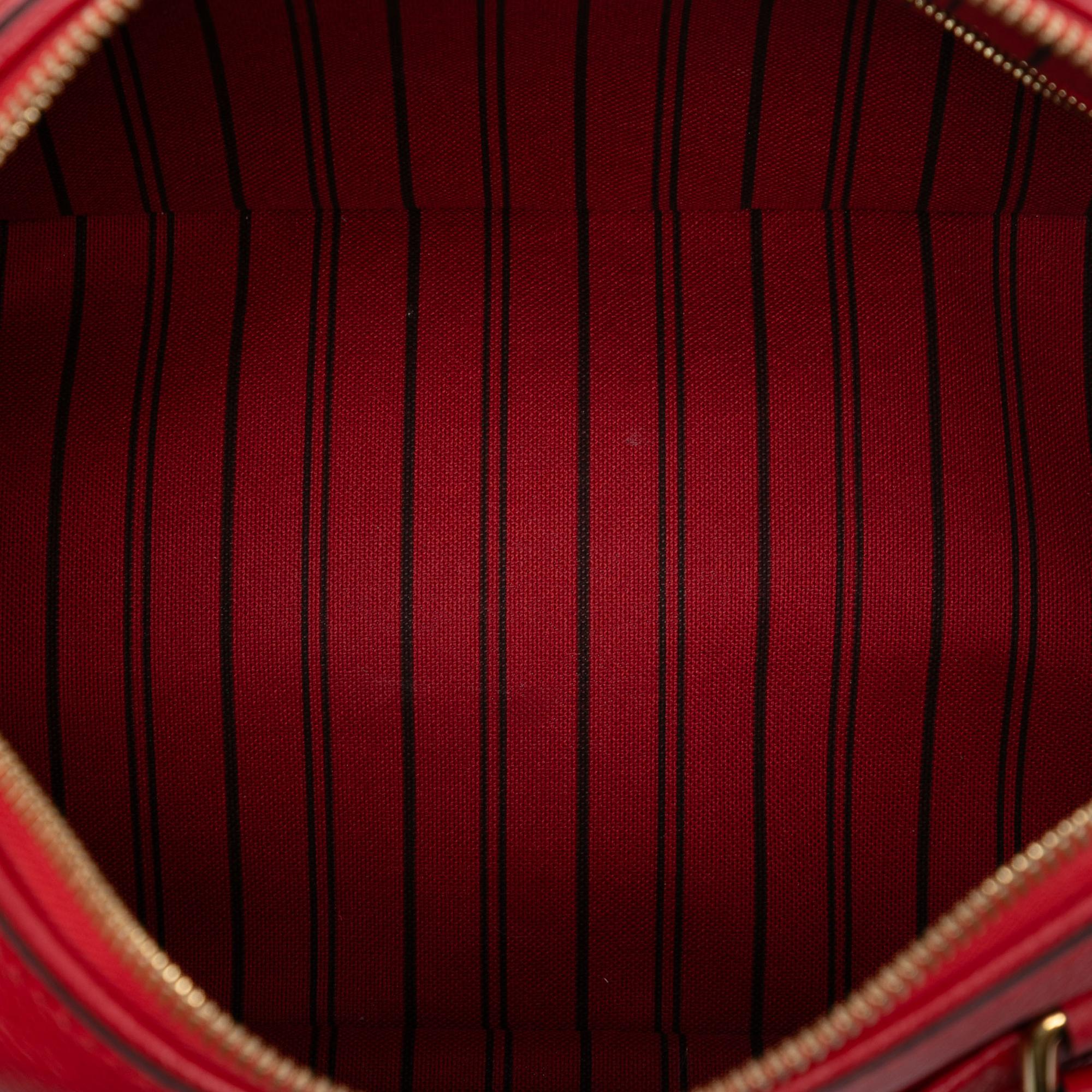 Louis Vuitton Monogram Empreinte Speedy Bandouliere 25