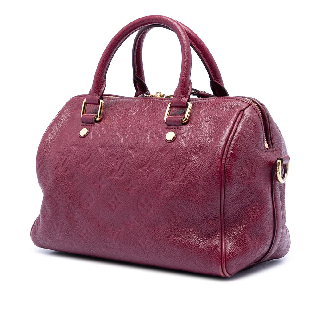 Louis Vuitton Monogram Empreinte Speedy Bandouliere 25