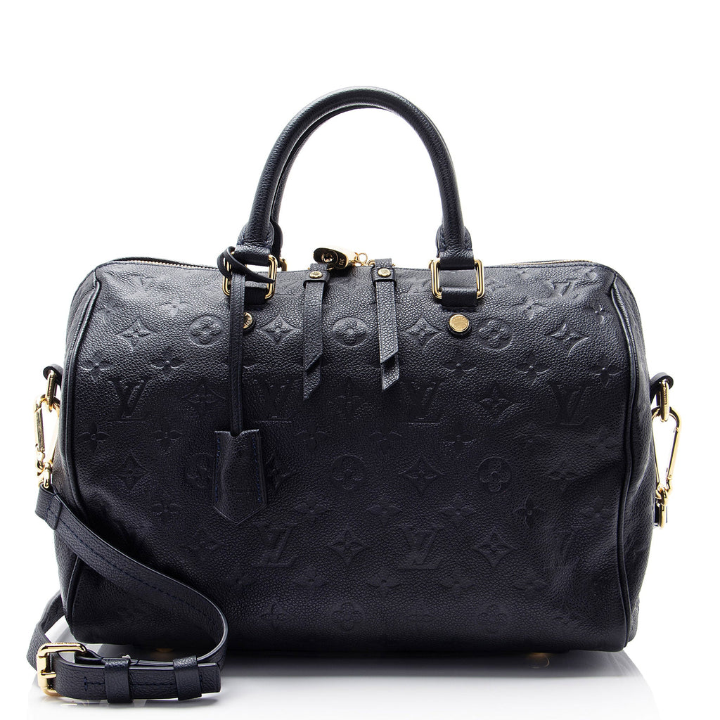 Louis Vuitton Monogram Empreinte Speedy Bandouliere 30 Satchel
