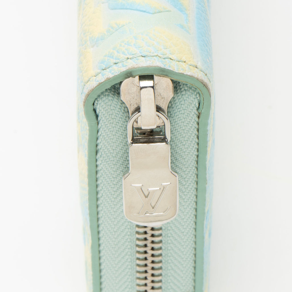 Louis Vuitton Monogram Empreinte Summer Stardust Zippy Wallet