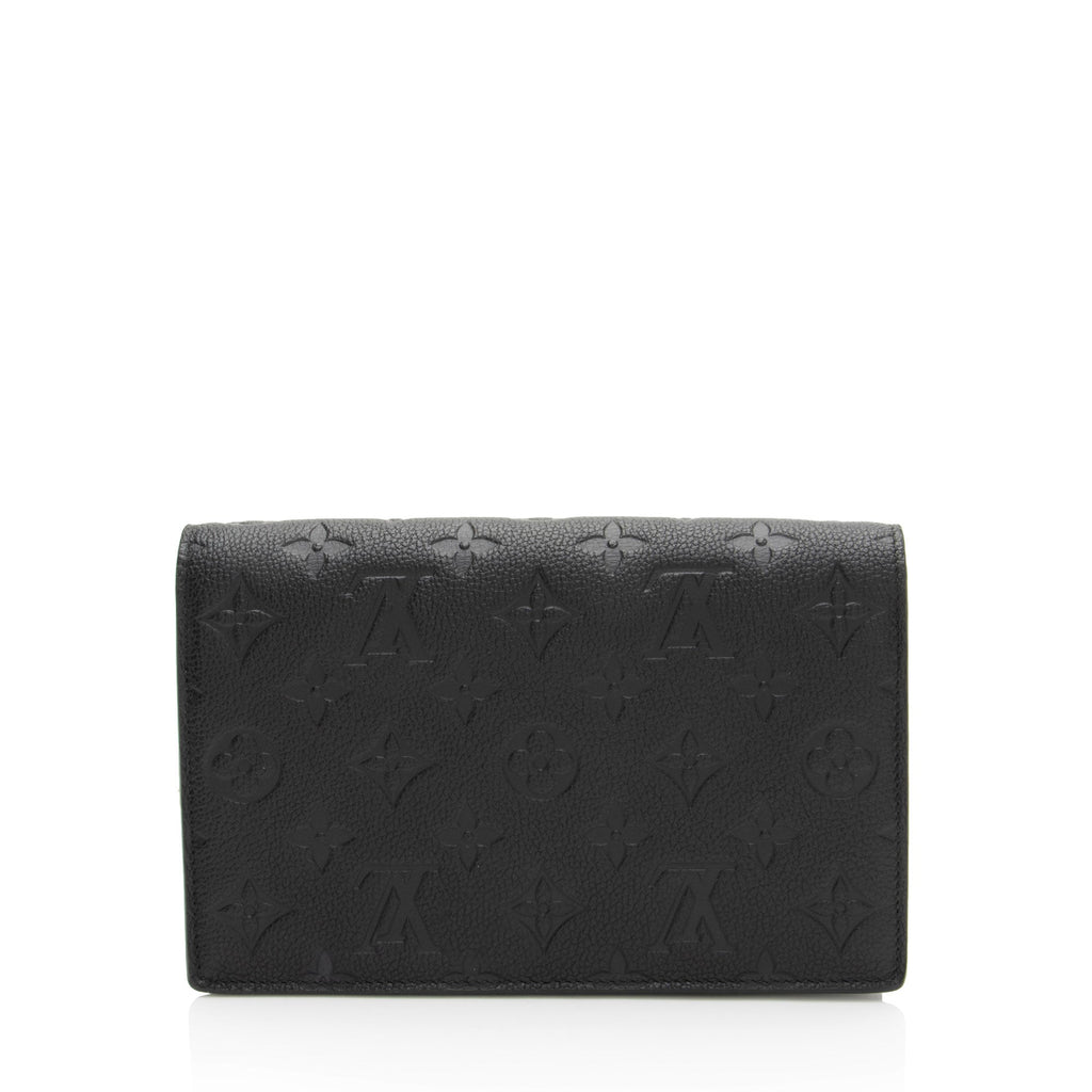 Louis Vuitton Monogram Empreinte Vavin Chain Wallet