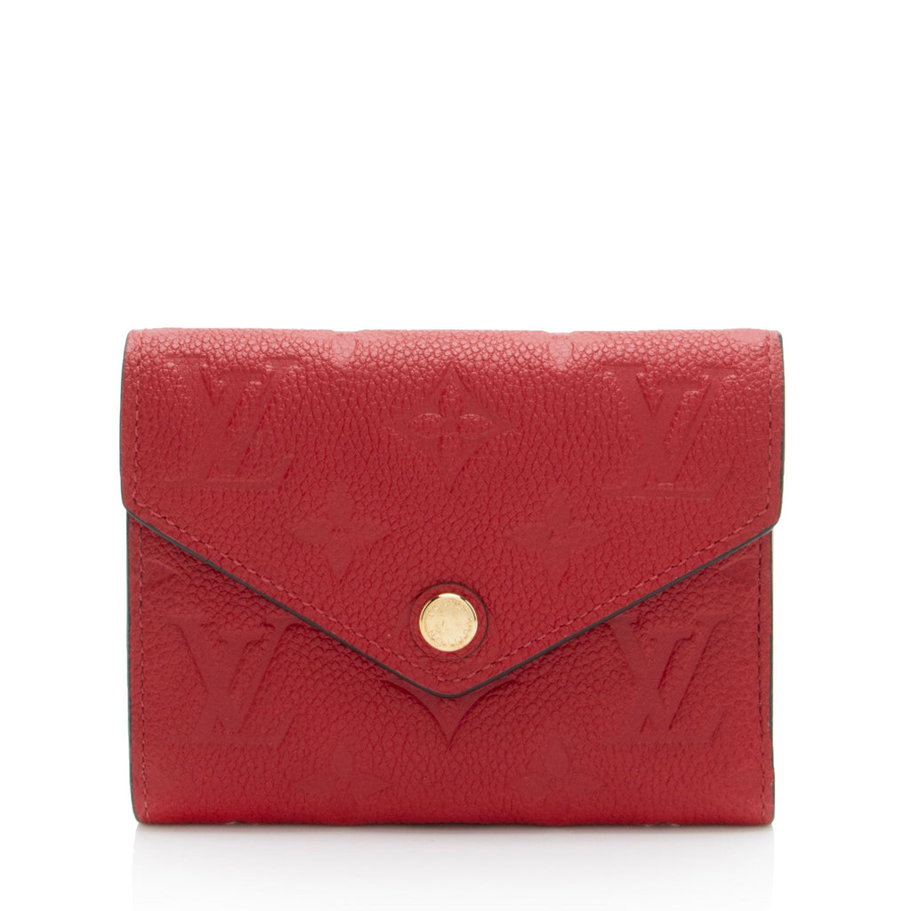 Louis Vuitton Monogram Empreinte Victorine Wallet
