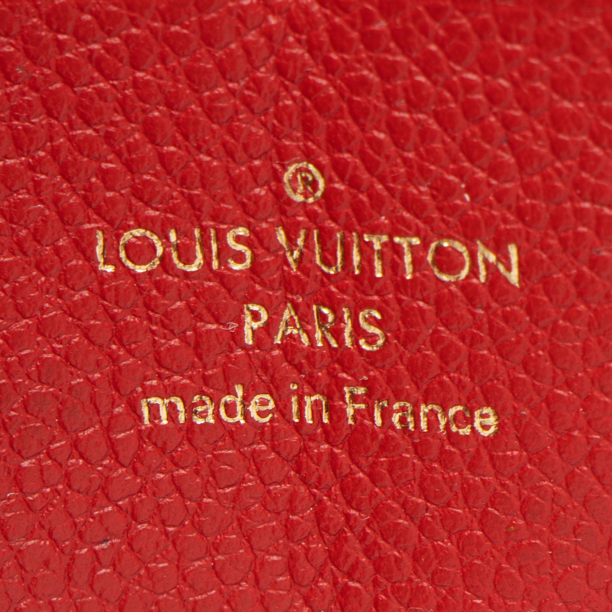 Louis Vuitton Monogram Empreinte Zippy Wallet