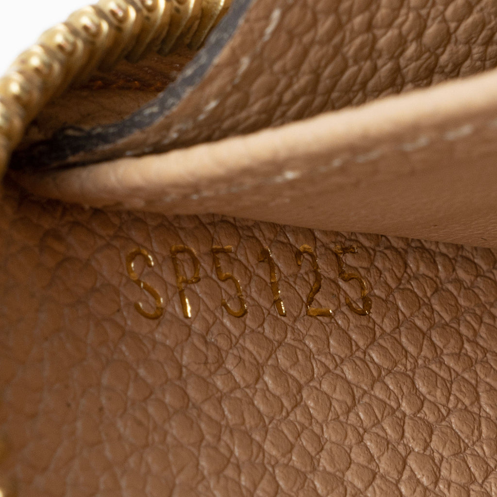 Louis Vuitton Monogram Empreinte Zippy Wallet