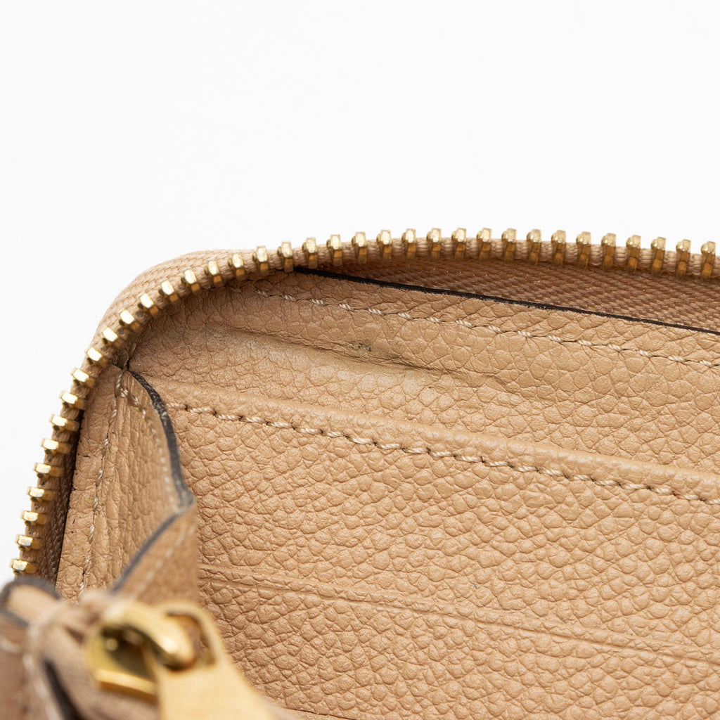 Louis Vuitton Monogram Empreinte Zippy Wallet