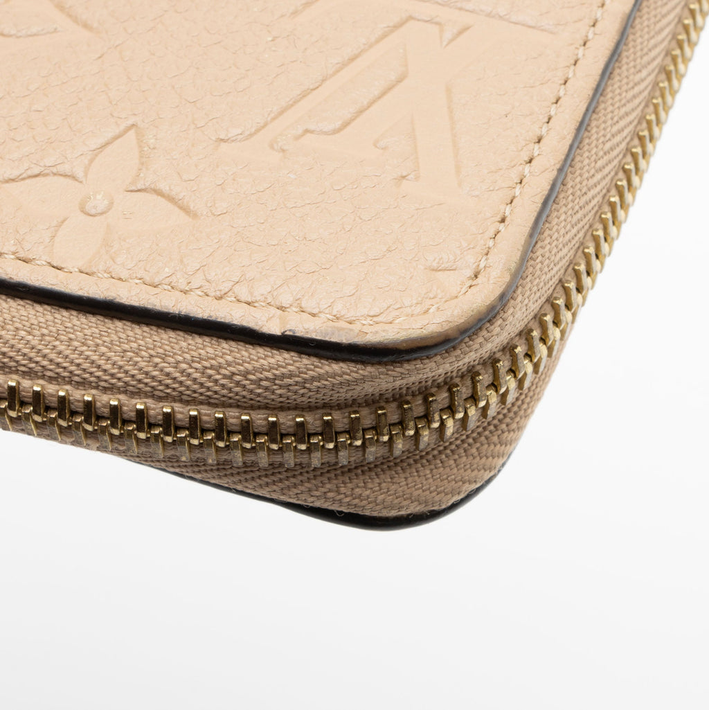 Louis Vuitton Monogram Empreinte Zippy Wallet