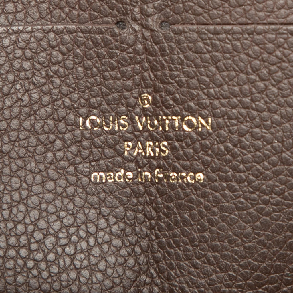 Louis Vuitton Monogram Empreinte Zippy Wallet