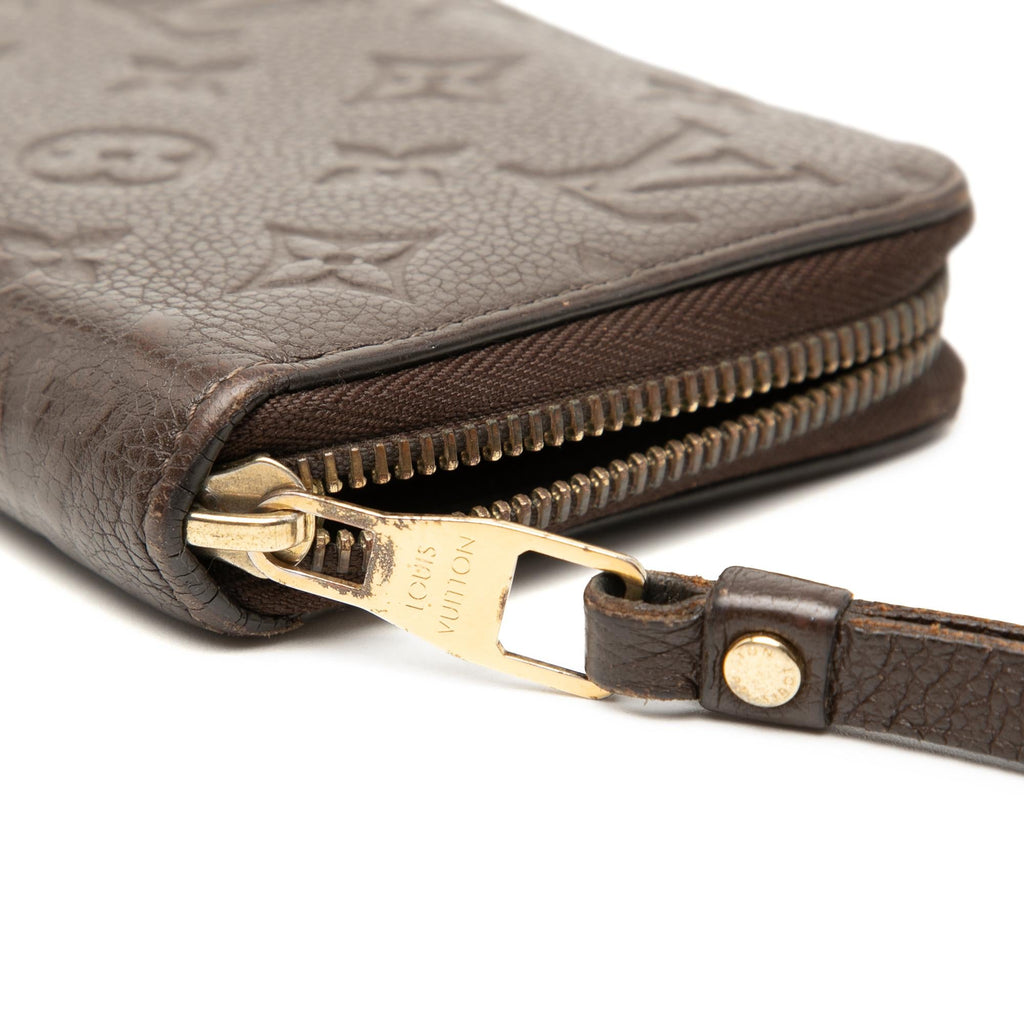 Louis Vuitton Monogram Empreinte Zippy Wallet