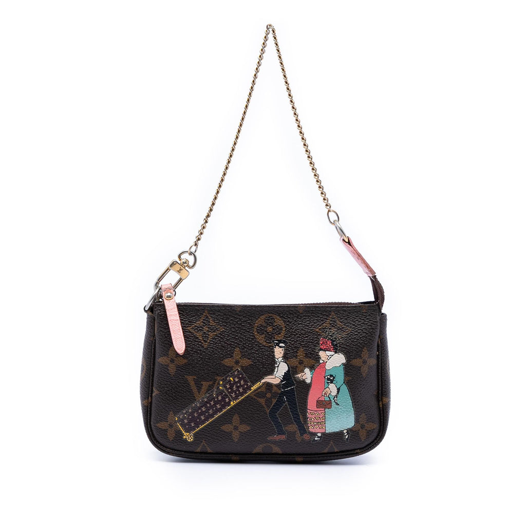 Louis Vuitton Monogram Illustre Mini Pochette Accessories