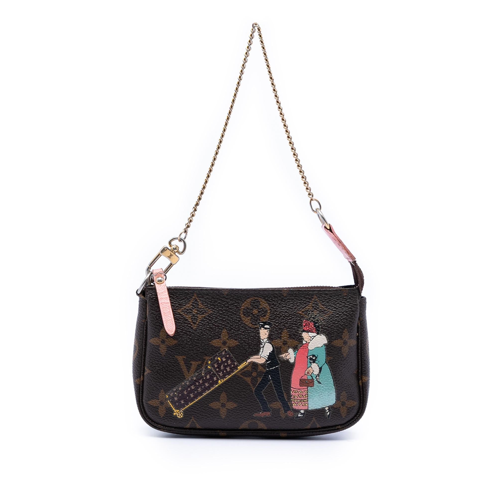 Louis Vuitton Monogram Illustre Mini Pochette Accessories