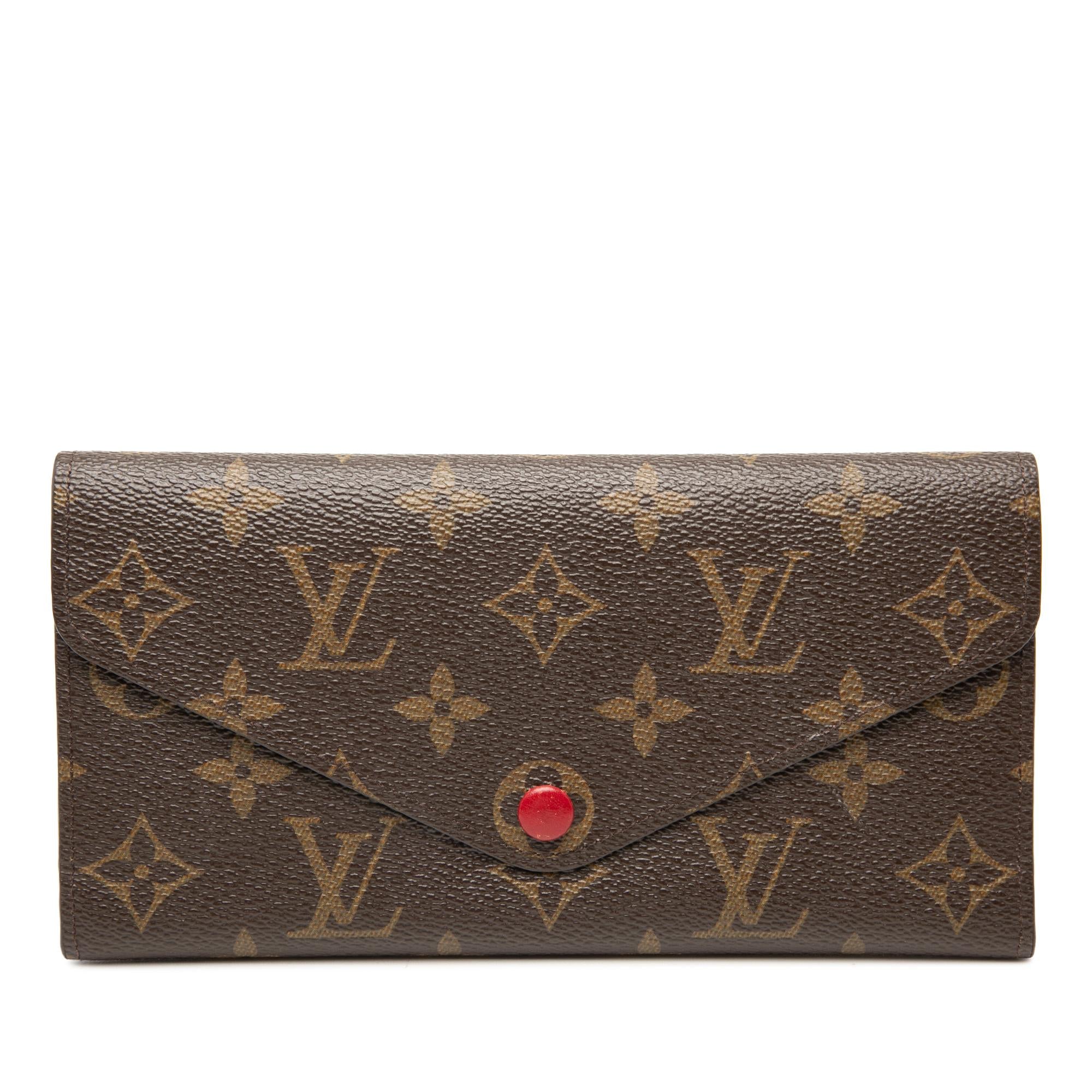 Louis Vuitton Monogram Josephine Long Wallet