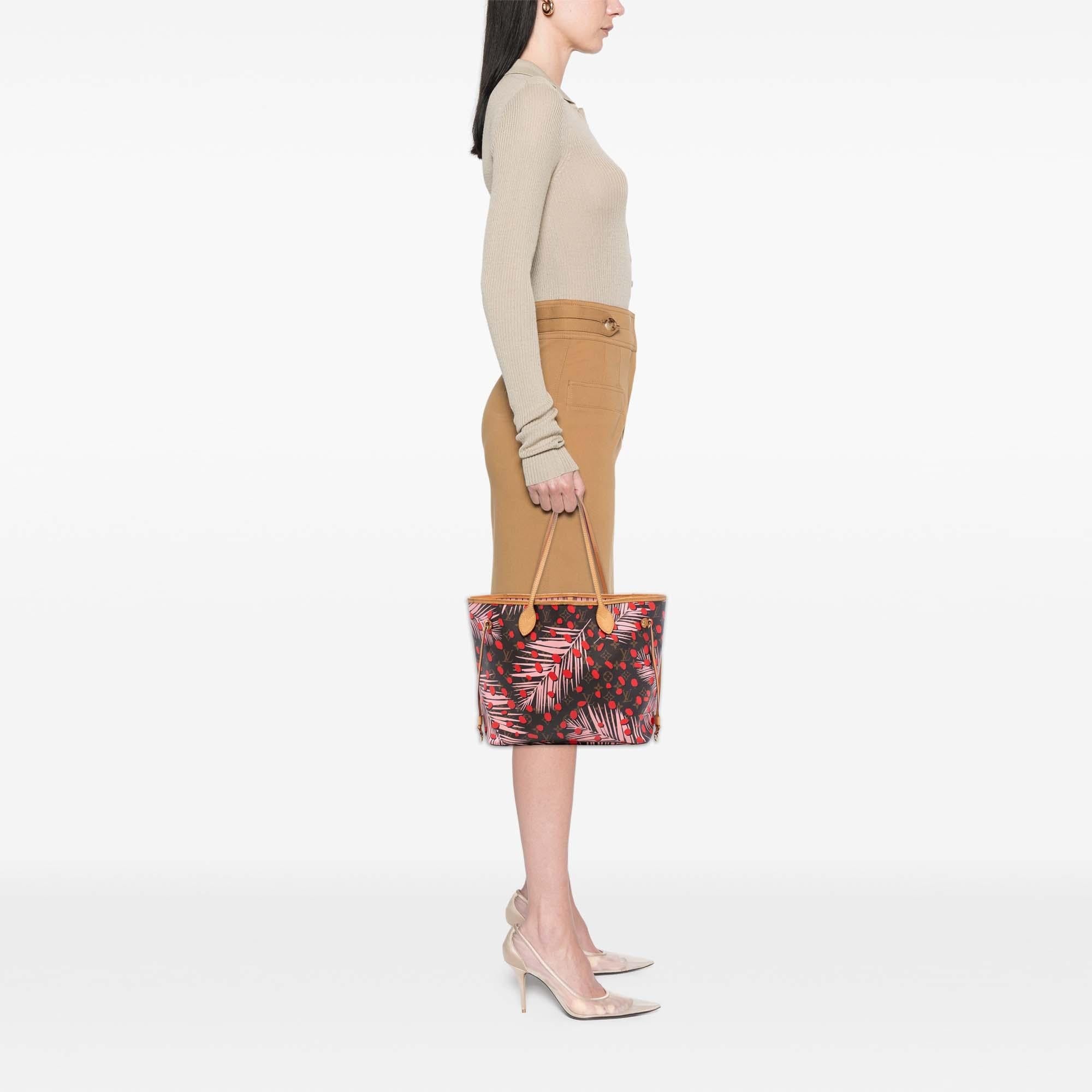 Louis Vuitton Monogram Jungle Dots Neverfull MM