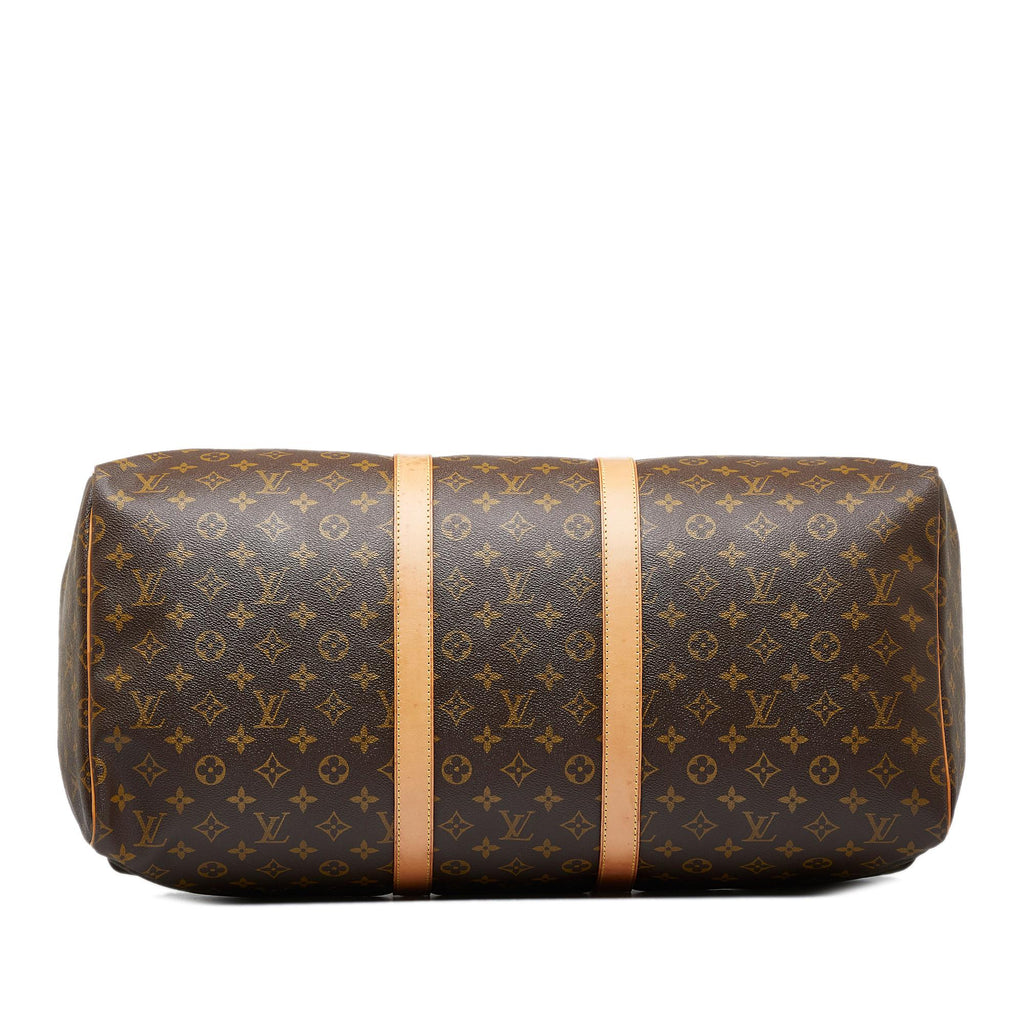 Louis Vuitton Monogram Keepall 55 (SHG-8A6vt9)
