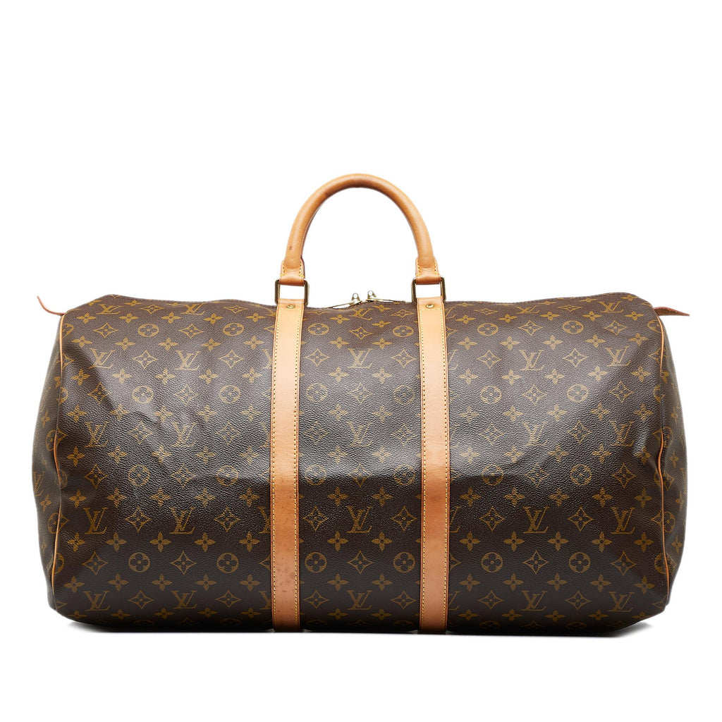 Louis Vuitton Monogram Keepall 55 (SHG-8A6vt9)
