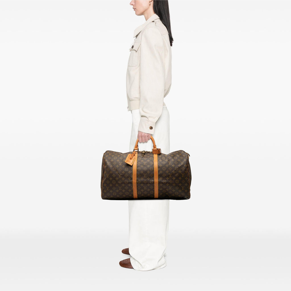 Louis Vuitton Monogram Keepall 55
