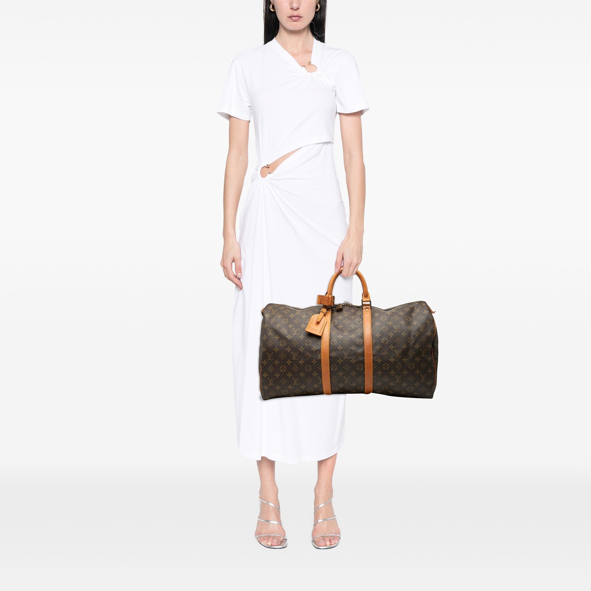 Louis Vuitton Monogram Keepall 55