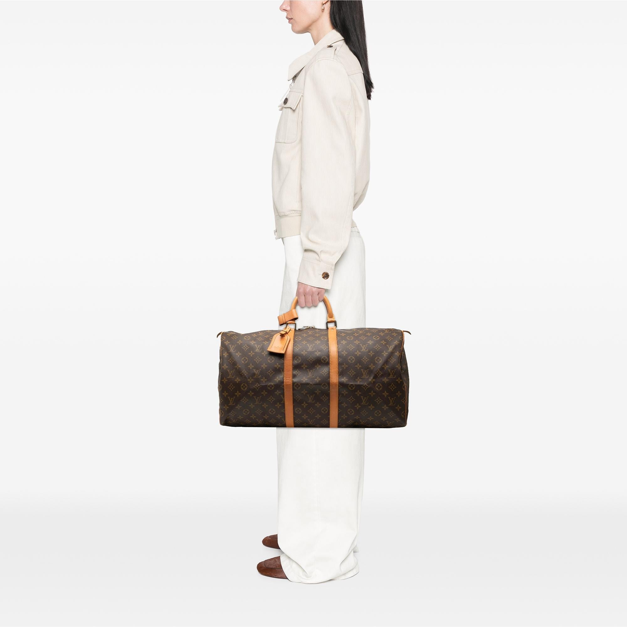 Louis Vuitton Monogram Keepall 55