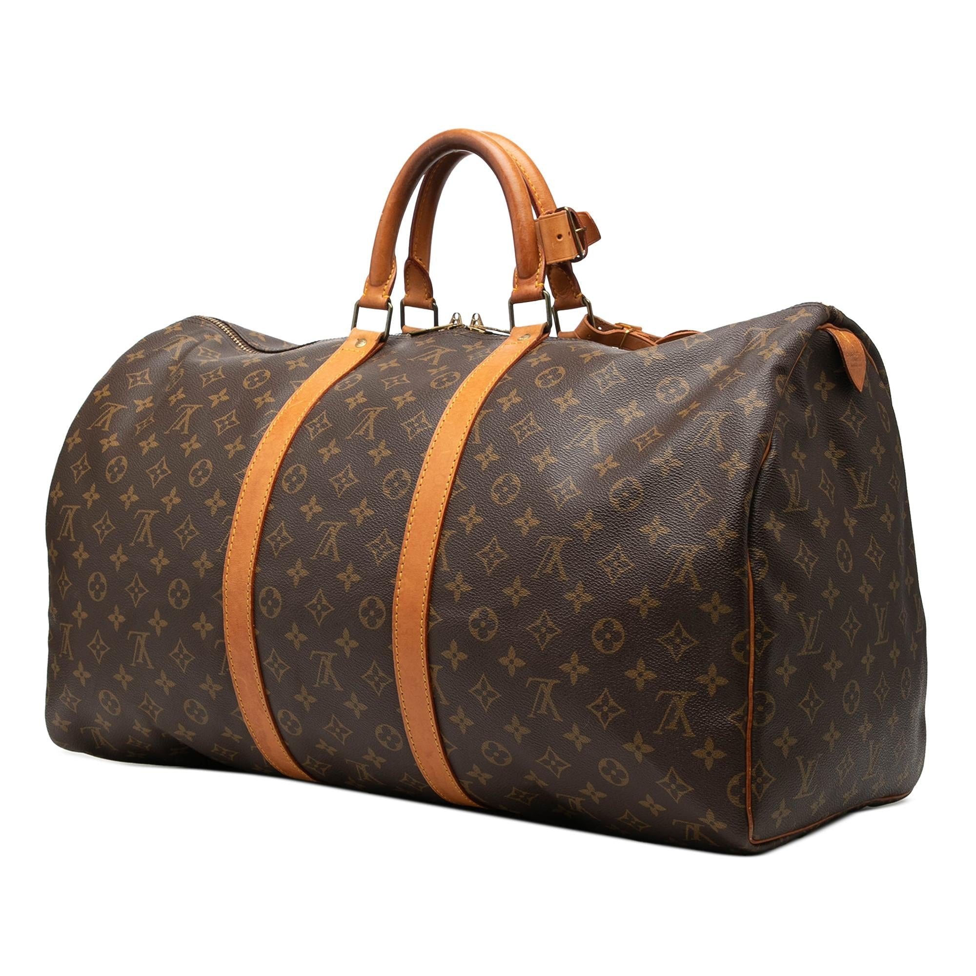 Louis Vuitton Monogram Keepall 55