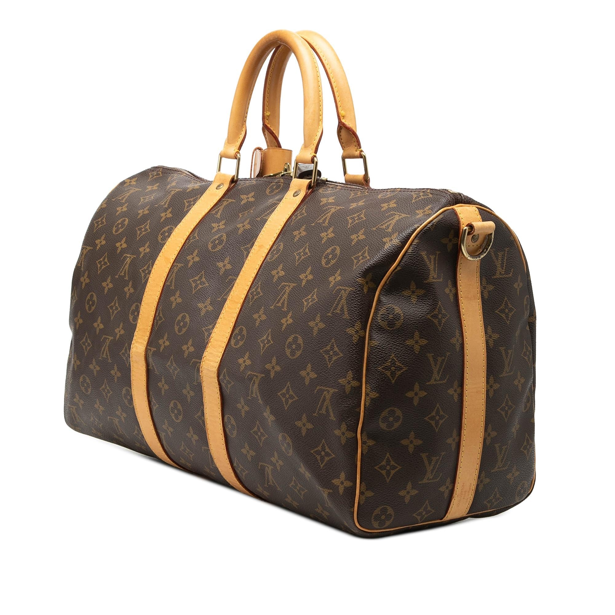 Louis Vuitton Monogram Keepall Bandouliere 45