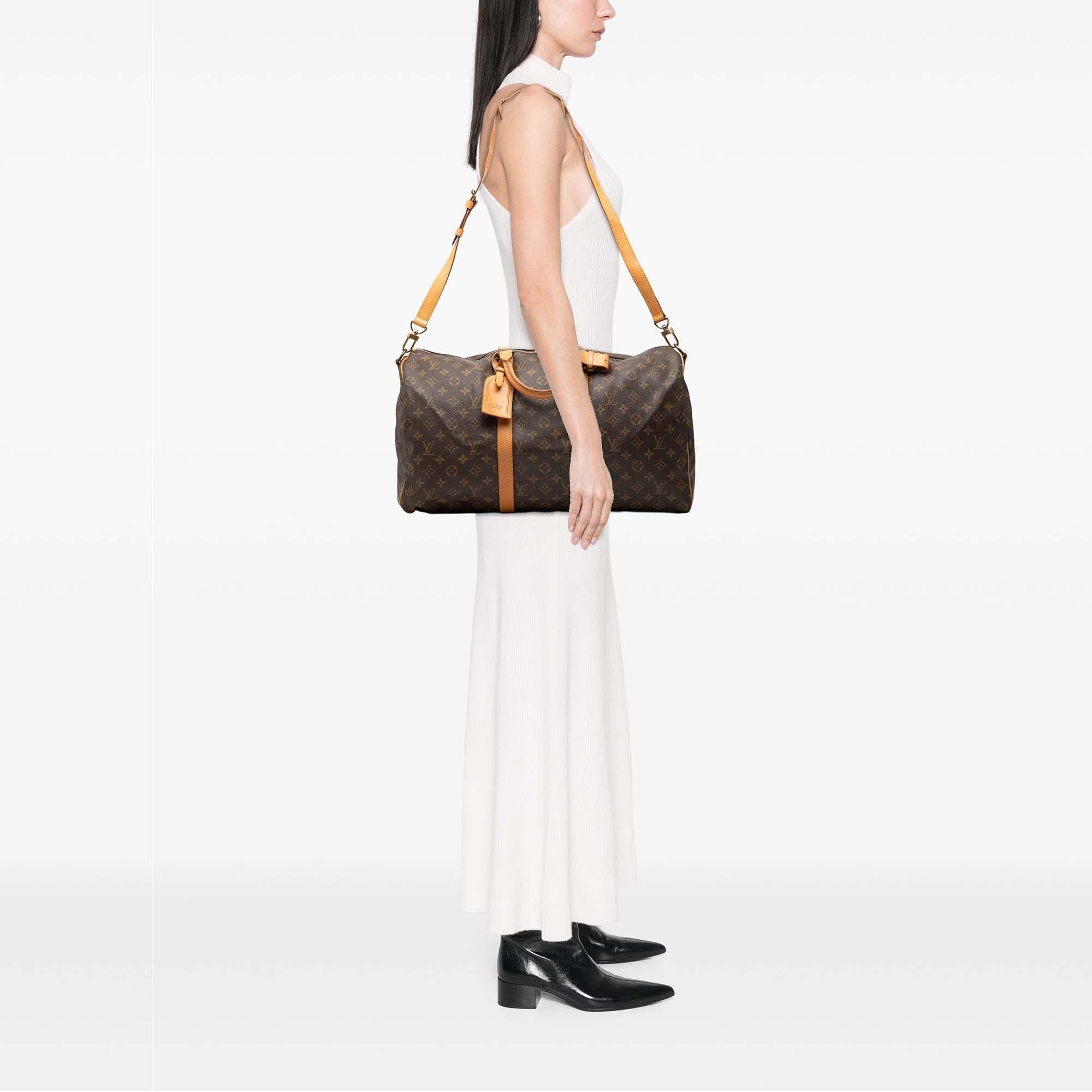 Louis Vuitton Monogram Keepall Bandouliere 50