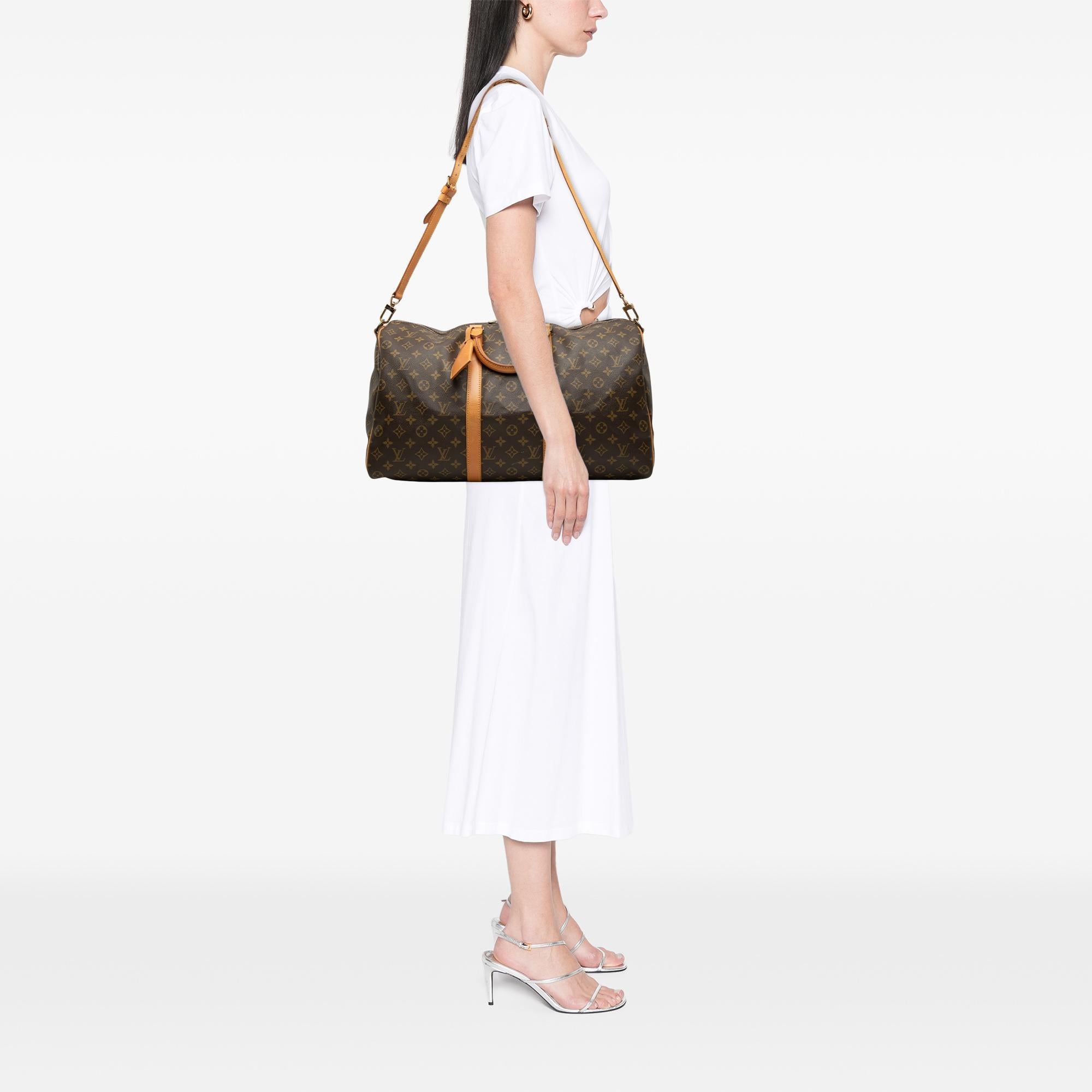 Louis Vuitton Monogram Keepall Bandouliere 50