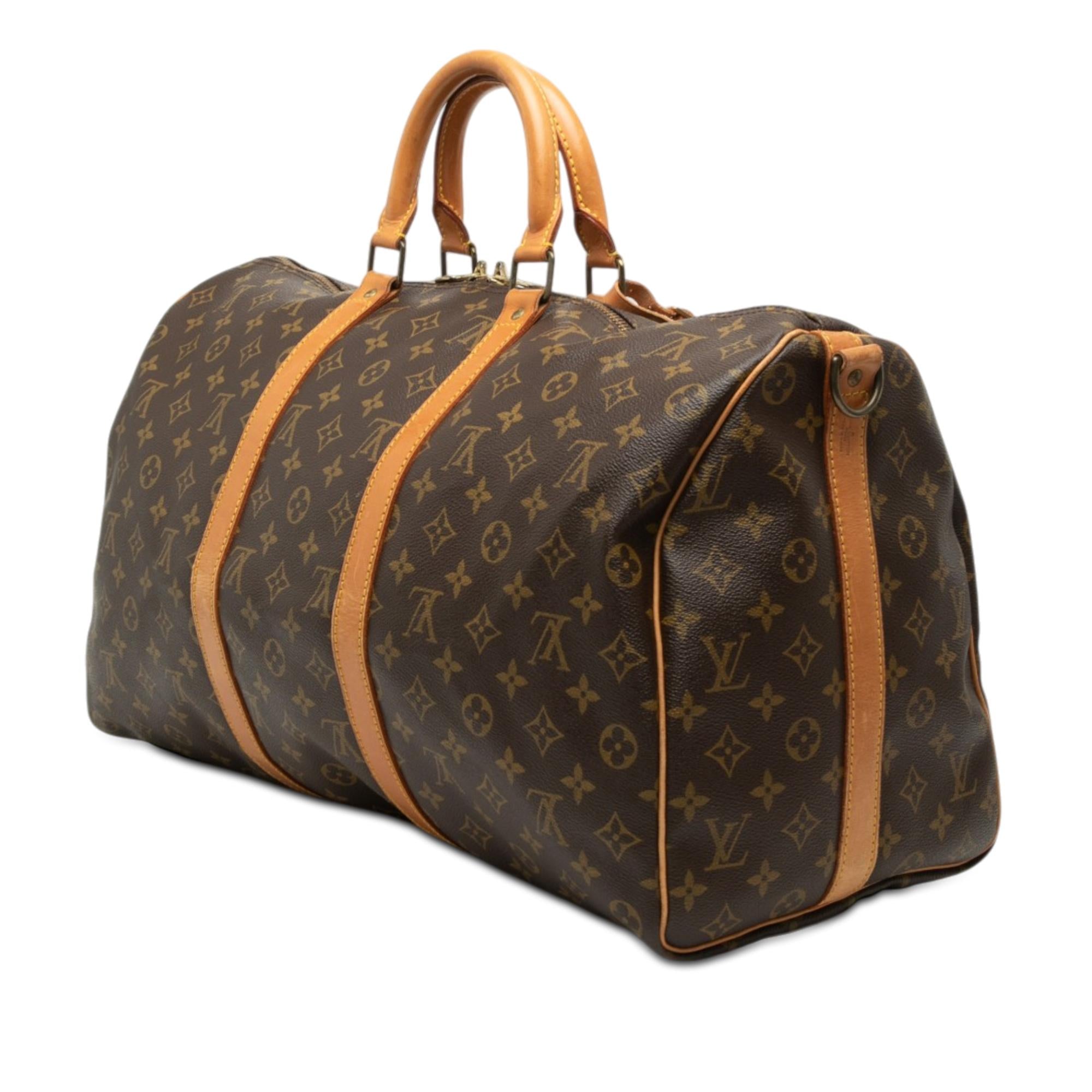 Louis Vuitton Monogram Keepall Bandouliere 50
