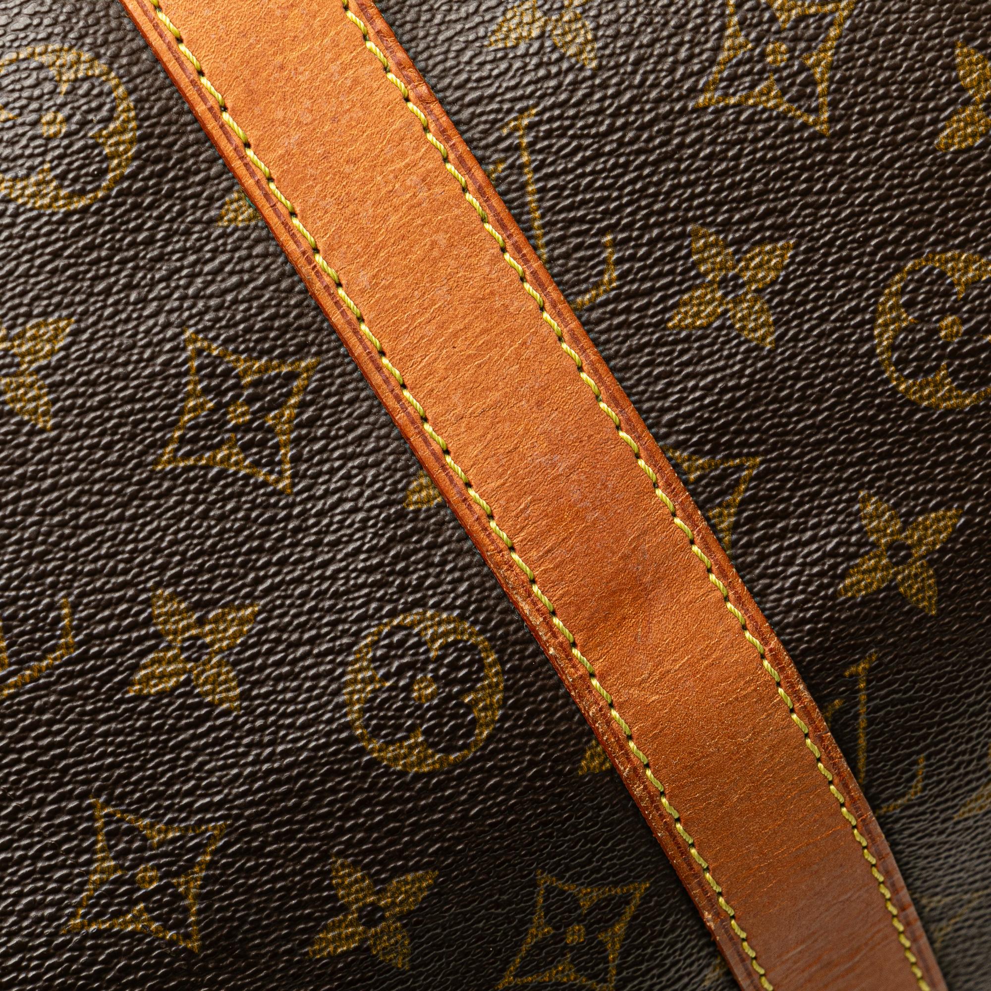 Louis Vuitton Monogram Keepall Bandouliere 55 (SHG-yIMiTA)