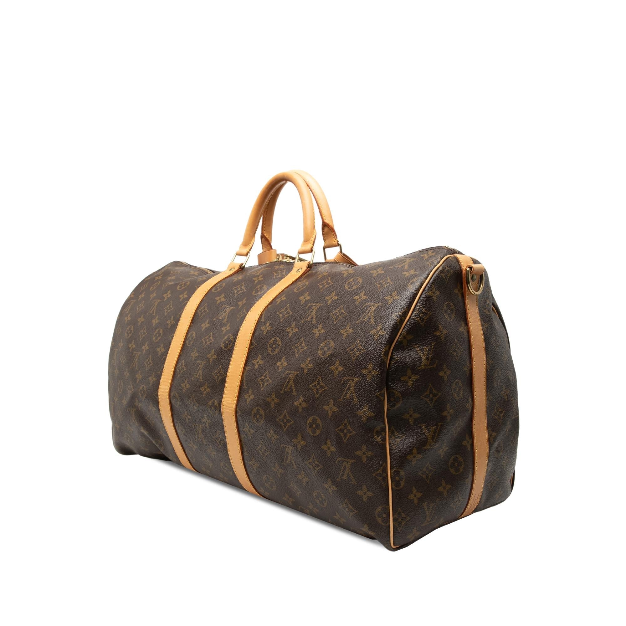 Louis Vuitton Monogram Keepall Bandouliere 55