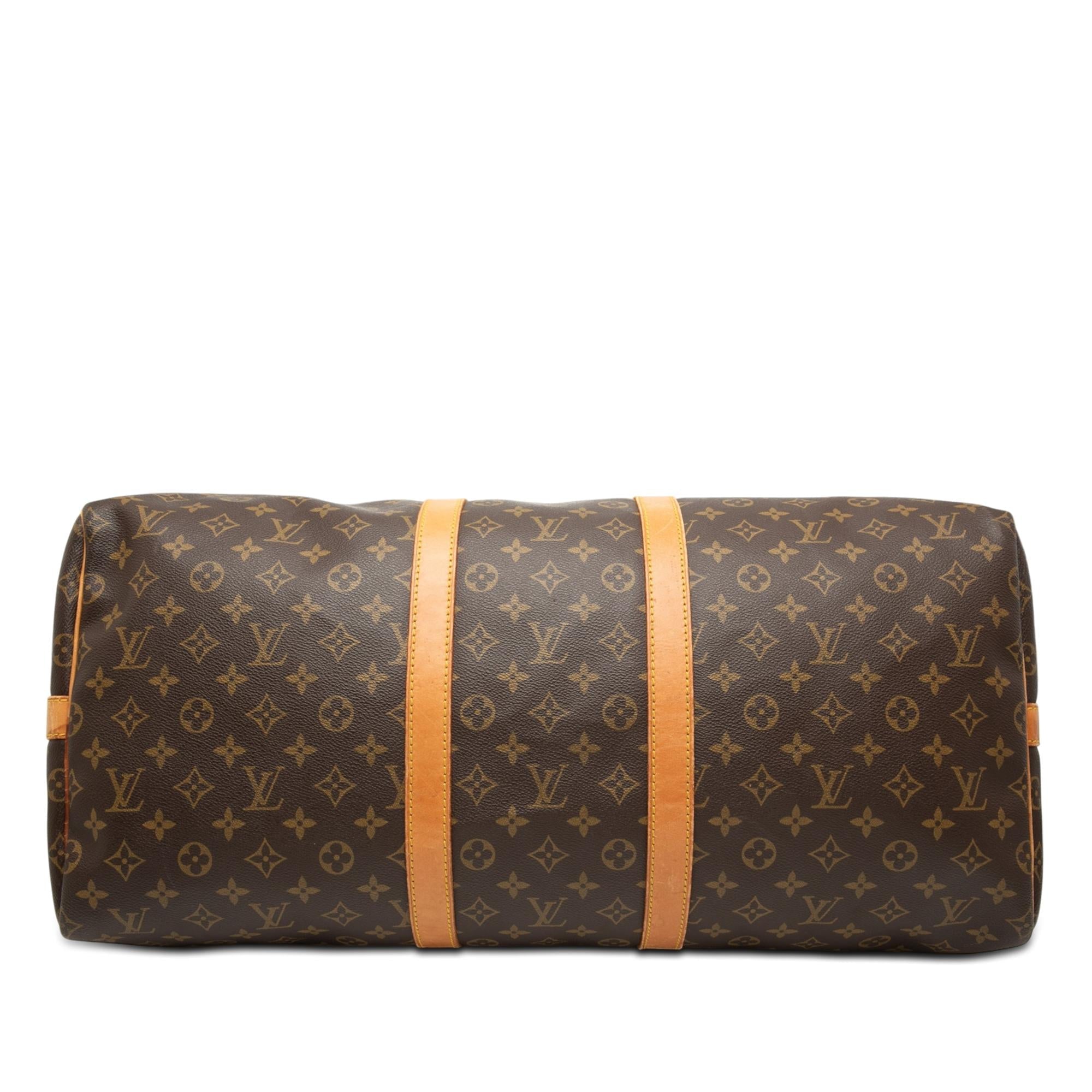 Louis Vuitton Monogram Keepall Bandouliere 55