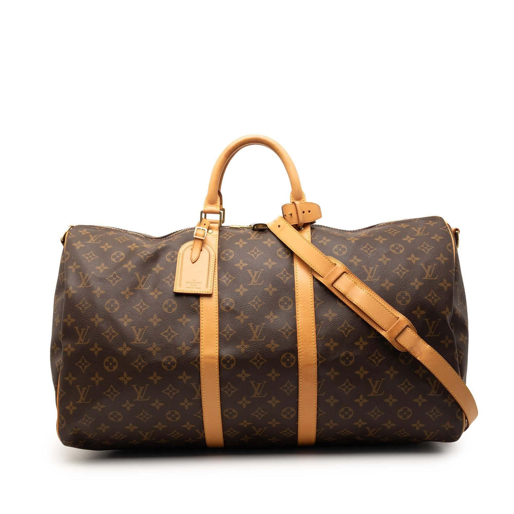 Louis Vuitton Monogram Keepall Bandouliere 55