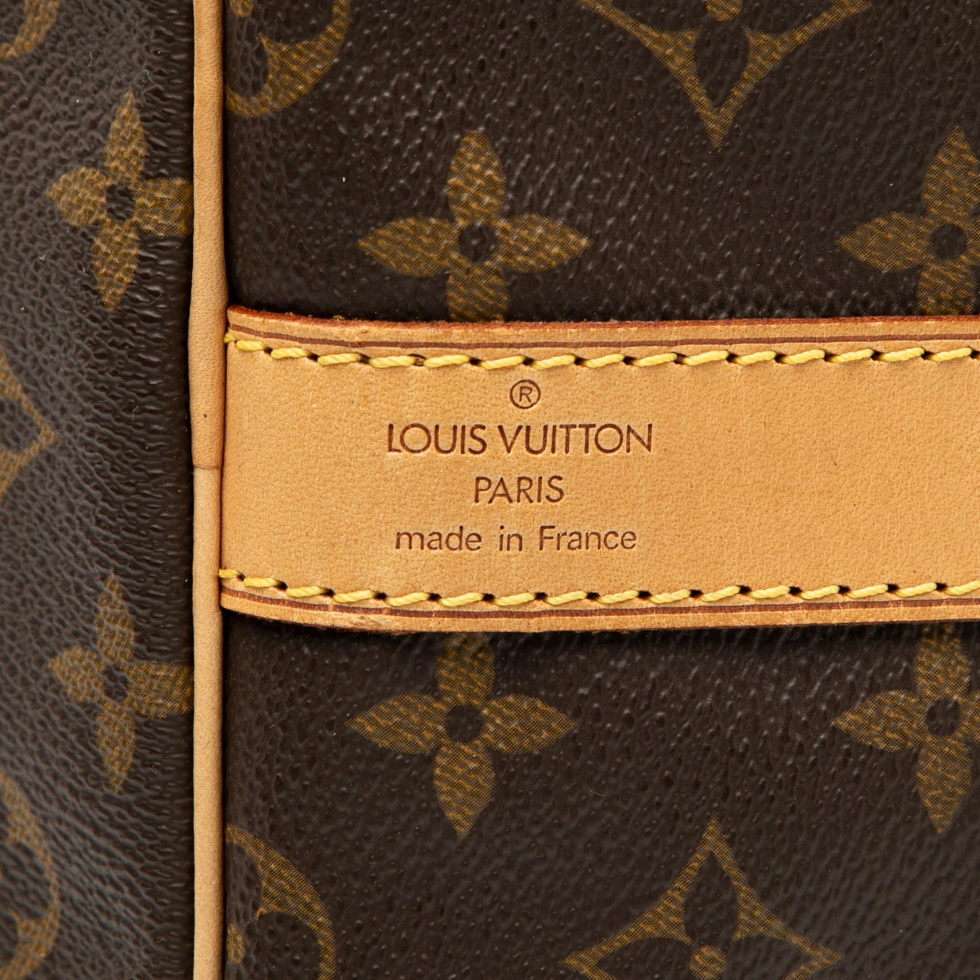 Louis Vuitton Monogram Keepall Bandouliere 60
