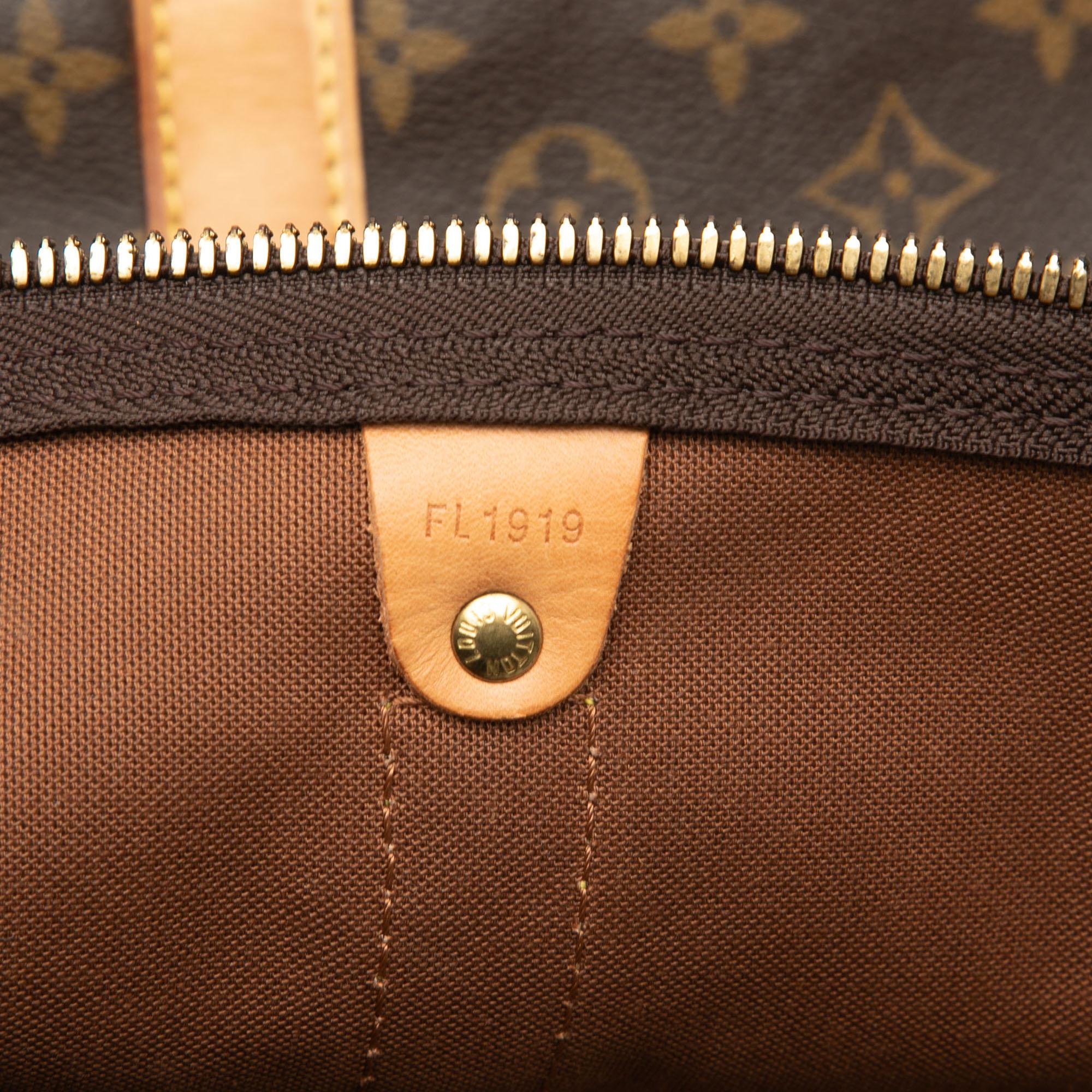 Louis Vuitton Monogram Keepall Bandouliere 60