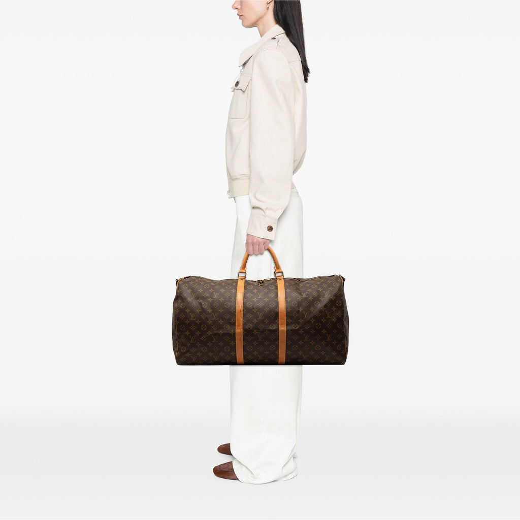 Louis Vuitton Monogram Keepall Bandouliere 60
