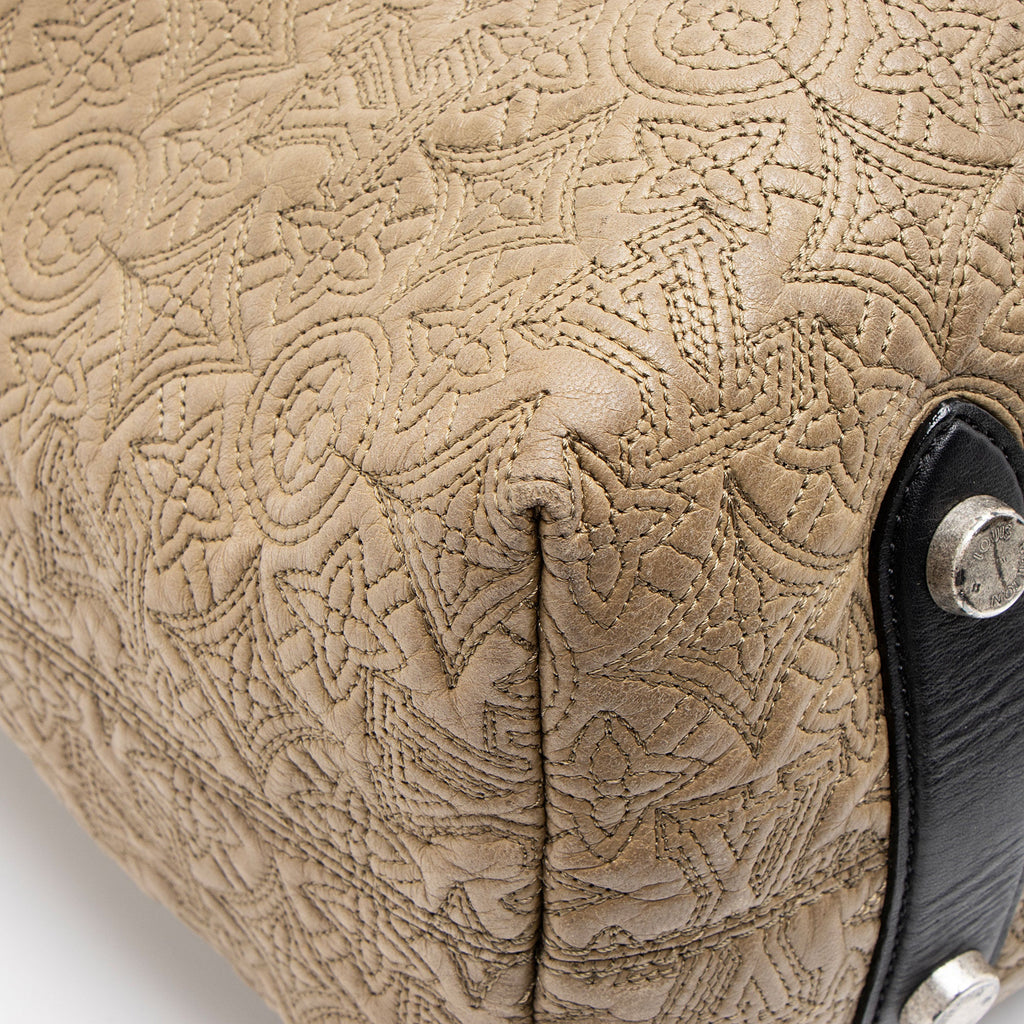 Louis Vuitton Monogram Lambskin Antheia GM Hobo