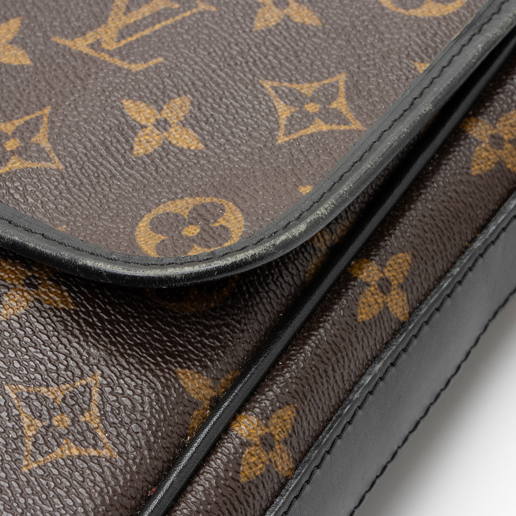Louis Vuitton Monogram Macassar Canvas Bass PM Messenger