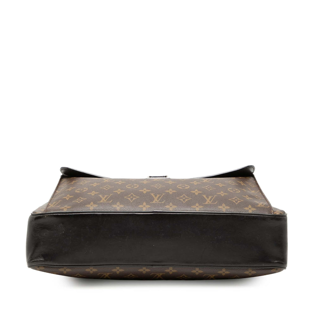 Louis Vuitton Monogram Macassar Soft Briefcase
